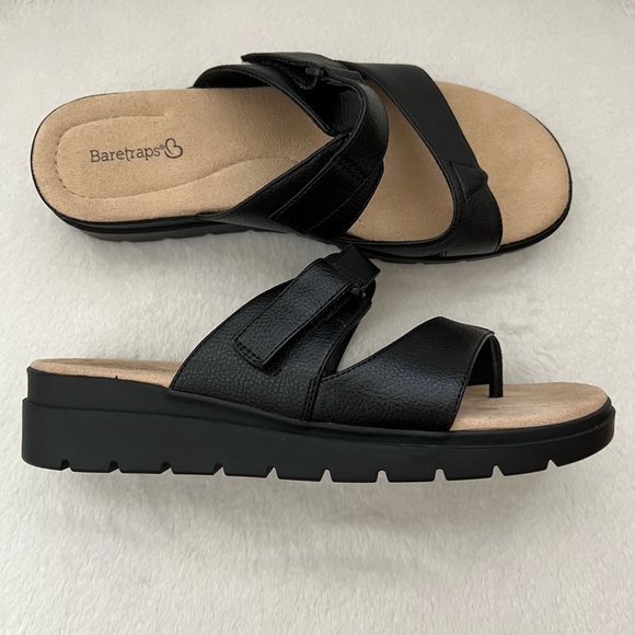 NWOT BareTraps Rowan Wedge Sandal WIDE - Picture 6 of 9